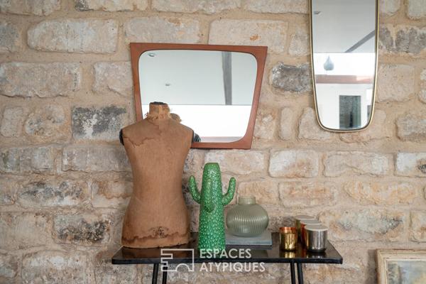 Loft sur cour dans un ancien atelier