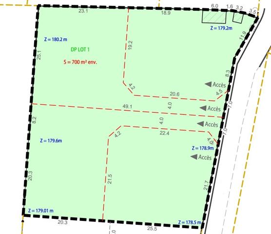 PROCHE CARCASSONNE - TERRAIN 700 M² Détails des diagnostics énergétiques