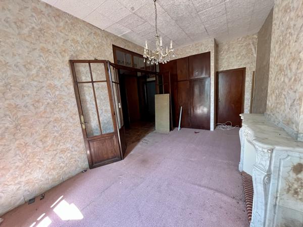 Proche berge de l'Aude et Cité: Ensemble immobilier avec cours à rénover