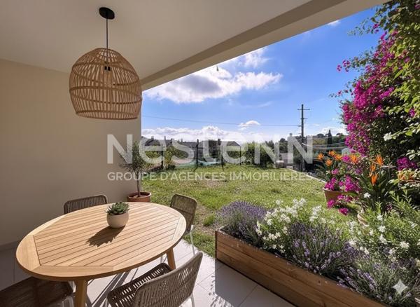 Exclusivité Nestenn : Cabris : Appartement de 4 pièces avec vue panoramique à Cabris