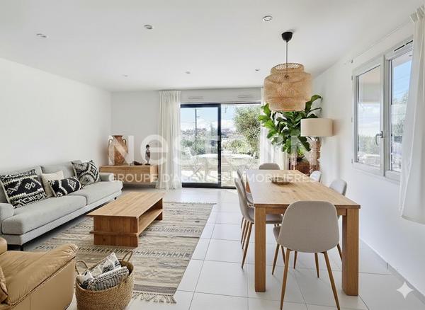 Exclusivité Nestenn : Cabris : Appartement de 4 pièces avec vue panoramique à Cabris