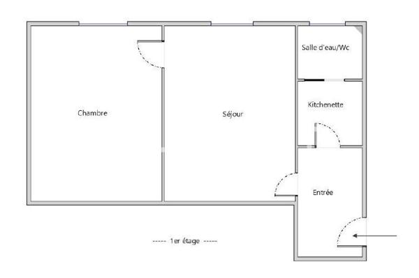 Achat appartement Paris 17 - 2 pièce(s) - 32 m² - 299 999 €