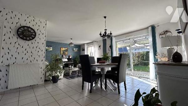 Pavillon plain pied, 3 chambres, garage, terrain