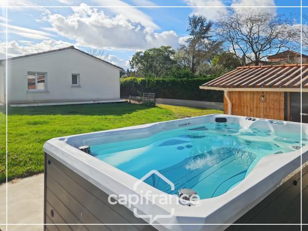 Maison contemporaine 2019 Plain-pied Espace professionnel indépendant Terrain avec CU