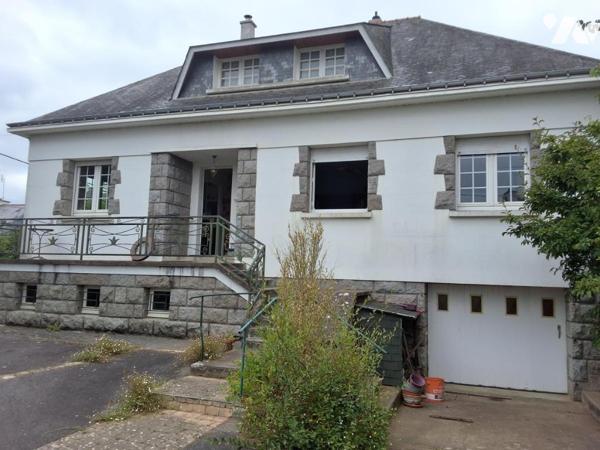PONTIVY (56) Maison 4 pièces avec jardin