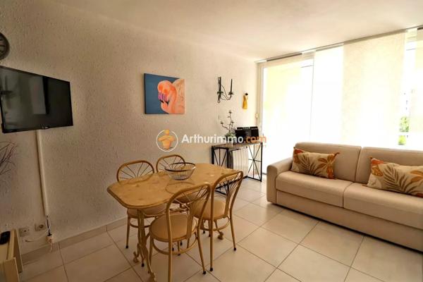 Vente                                                      Appartement
                        
                     2 pièces                      28 m2                     à Le Grau-du-Roi
