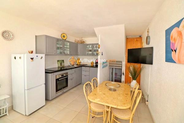 Vente                                                      Appartement
                        
                     2 pièces                      28 m2                     à Le Grau-du-Roi