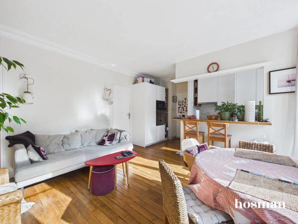 Appartement 3 pièces - 54,83 m² traversant vue dégagée, lumineux, calme - Passage Geffroy-Didelot, Paris
