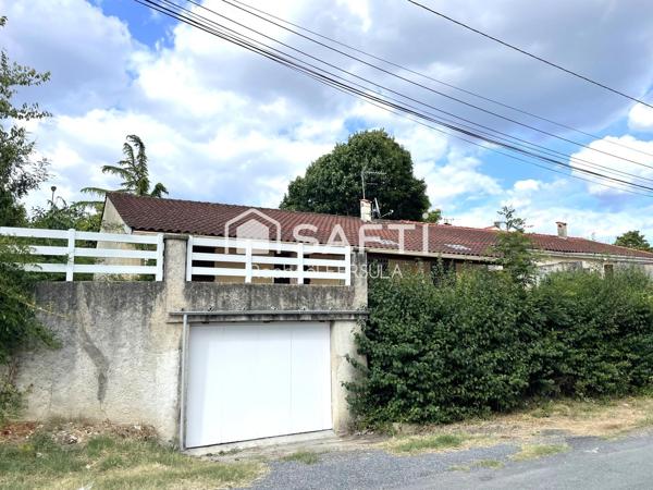 Pavillon T4 de plain-pied sous-sol complet