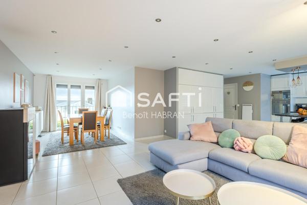 Maison 140M2, 7 pièces, 4 chambres, jardin 460m2