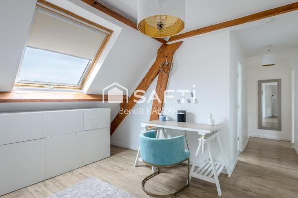 Maison 140M2, 7 pièces, 4 chambres, jardin 460m2