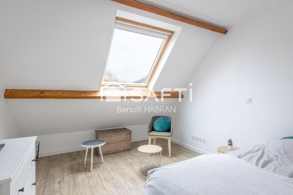 Maison 140M2, 7 pièces, 4 chambres, jardin 460m2