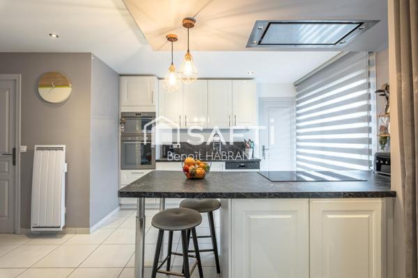 Maison 140M2, 7 pièces, 4 chambres, jardin 460m2