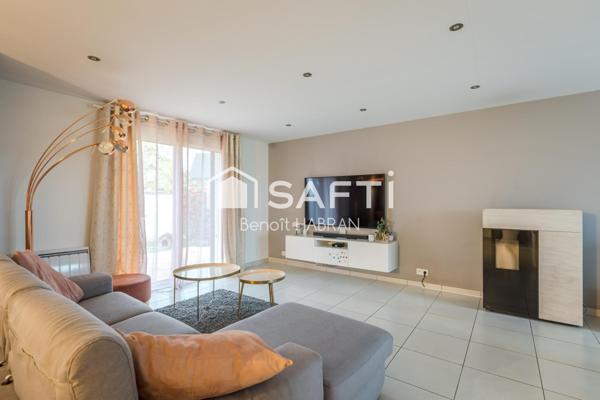 Maison 140M2, 7 pièces, 4 chambres, jardin 460m2