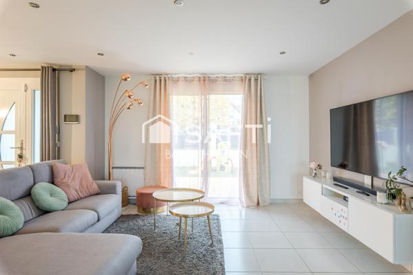 Maison 140M2, 7 pièces, 4 chambres, jardin 460m2