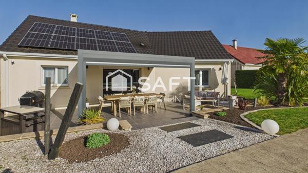 Pavillon plain-pied moderne avec piscine