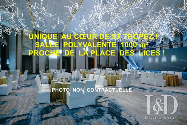 SALLE POLYVALENTE AVEC RESERVE (1071 m²)