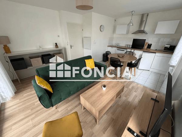 Location Appartement meublé 2 pièces 43.06 m² - 64 RUE DANIEL MAYER Tours 37100