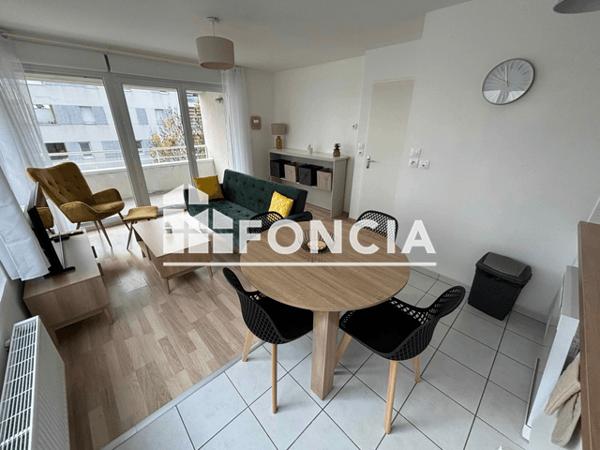 Location Appartement meublé 2 pièces 43.06 m² - 64 RUE DANIEL MAYER Tours 37100