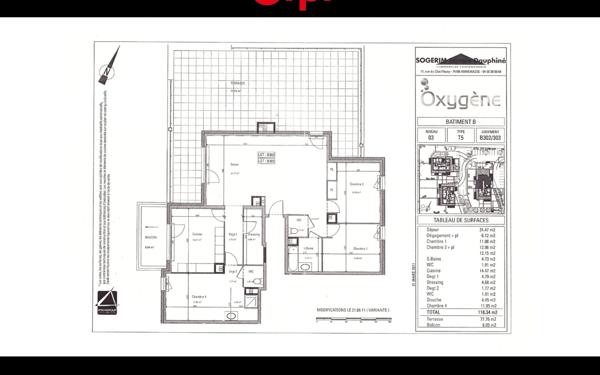 Appartement à vendre    4 pièces • 118 m2 Annemasse