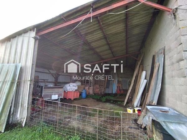 MAISON A RENOVER ENTIEREMENT+GRANGE+HANGAR+TERRAIN