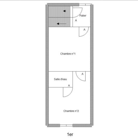 Maison à vendre 3 pièces 50 m² Le Blanc