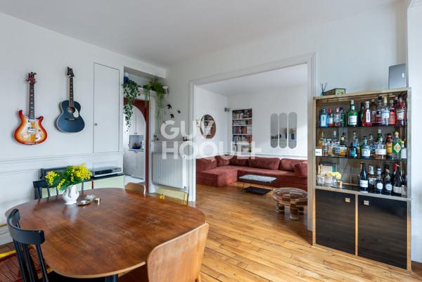 Gare de Lyon Rare 4 pièces traversant sans vis-à-vis