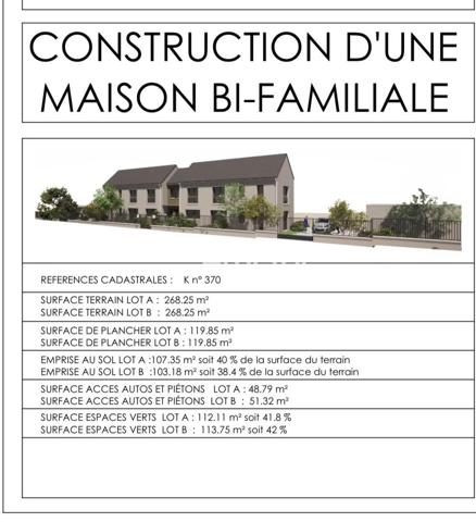 Terrain
        
        - 537 m² 494 500 € *