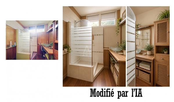 Appartement 3 pièces à rénover – dernier étage, terrasse et vue dégagée