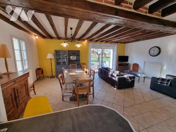 À vendre à Pruniers en Sologne (41) ? Authentique corps de ferme avec deux habitations sur 5 ha...