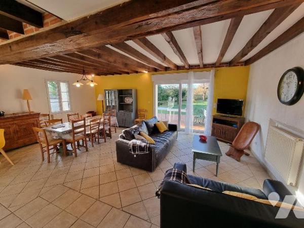 À vendre à Pruniers en Sologne (41) ? Authentique corps de ferme avec deux habitations sur 5 ha...