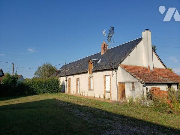 À vendre à Pruniers en Sologne (41) ? Authentique corps de ferme avec deux habitations sur 5 ha...