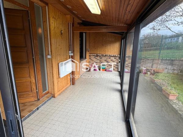 Maison sur sous sol, garage