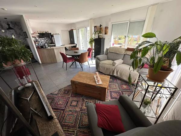 Maison de plain‑pied moderne de 2016 classé A,  2 chambres et 1 bureau