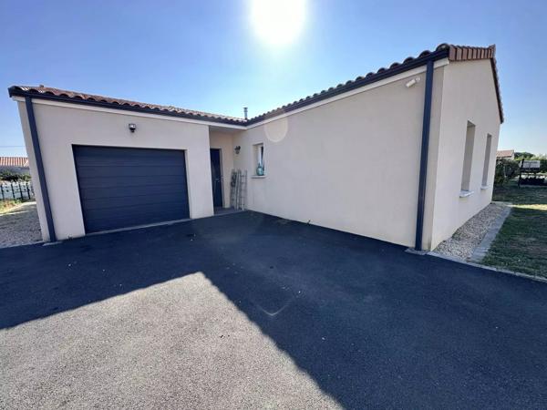 Maison de plain‑pied moderne de 2016 classé A,  2 chambres et 1 bureau