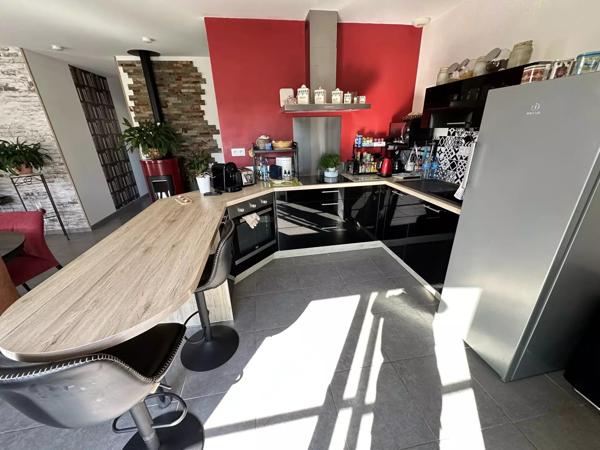 Maison de plain‑pied moderne de 2016 classé A,  2 chambres et 1 bureau
