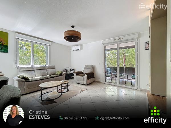 Appartement 4 pièces - 74 m² Exclusivité efficity