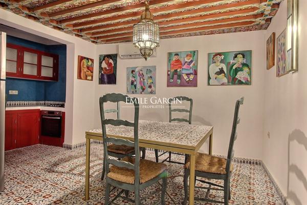 À vendre Riad de charme dans le quartier Barroudine à Marrakech