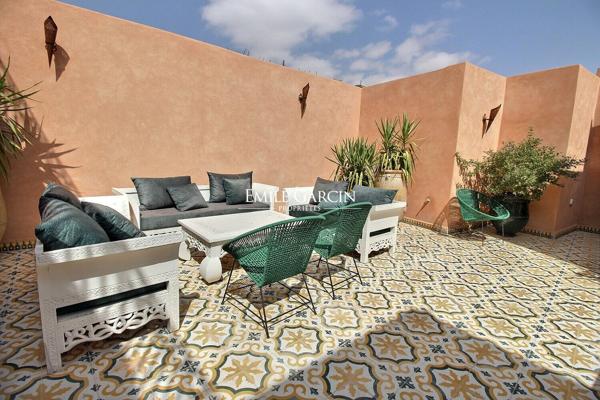 À vendre Riad de charme dans le quartier Barroudine à Marrakech