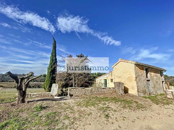 Visan (84820) AUTHENTIQUE MAISON VIGNERONNE EN COURS DE RESTAURATION AU COEUR DES VIGNOBLES DE VISAN
