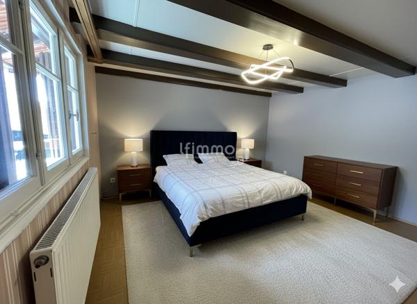 Maison alsacienne de caractère avec jardin et dépendances