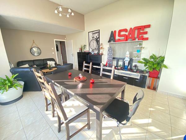 Appartement en attique Cernay 4 pièce(s) 89.84 m² + terrasse de 24 m² + grand garage et cellier