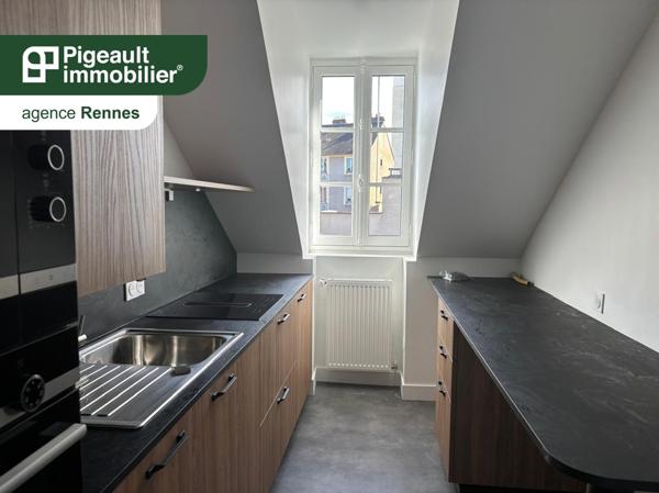 Location Appartement T 2 - Rennes - Centre Ville