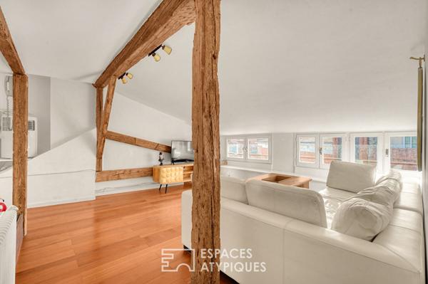 Appartement avec cachet au centre ville de Toulouse