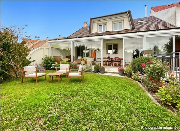 Maison -DPE C -Veranda-séjour 50m² - 5 chambres- parfait état- sous-sol total