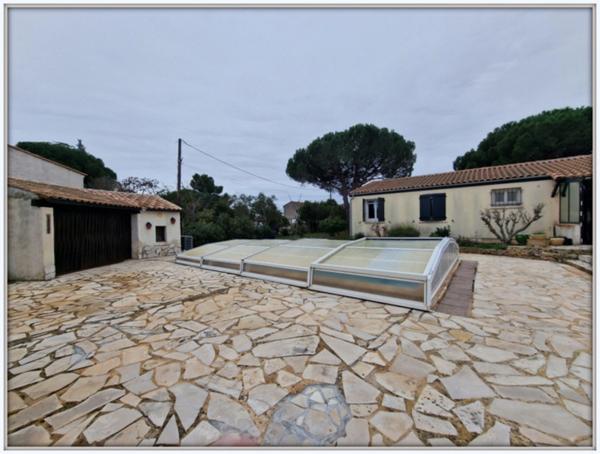 Maison plain-pied à vendre 6 pièces CUXAC D'AUDE (11)