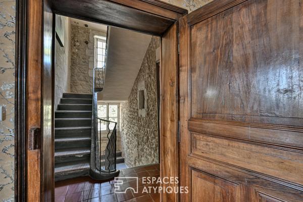 Elégante propriété de village avec jardin et bassin, proche d’Uzès