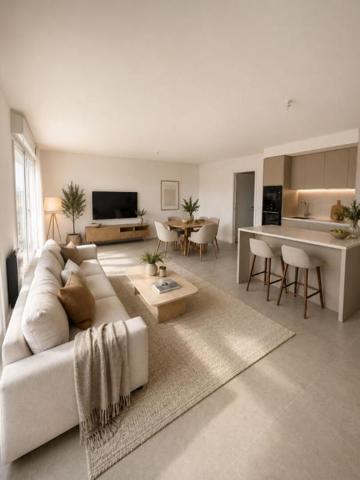BÉZIERS. T4 EN DERNIER ÉTAGE 92 M² PLUS TERRASSE 20 M² PLEIN SUD ET PARKING