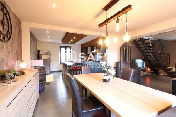 Maison de 145 m² avec garage et terrain