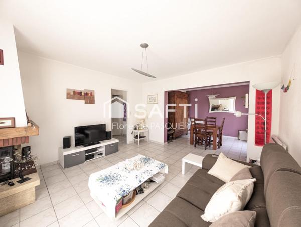 Proche centre, maison R+1, 3 chambres, jardin, garage